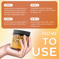 WEEMOTD Batana Oil texture closeup, rich and nourishing.