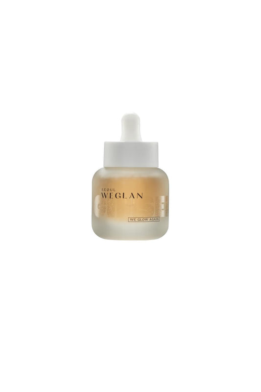 WEGLAN SEOUL K-Ginseng Glow Ampoule packaging promotes bridal skincare glow