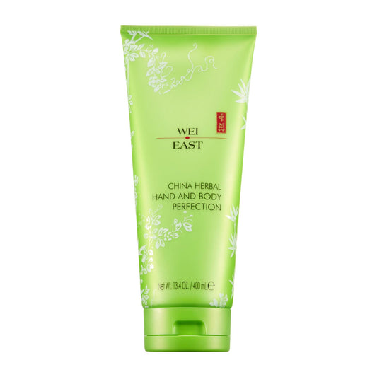 Wei East Hand & Body Perfection Cream for deep hydration and lasting softness.