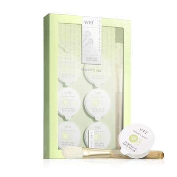 WEI Golden Root Purifying Mud Mask bottle for pore refinement and gentle skin detox