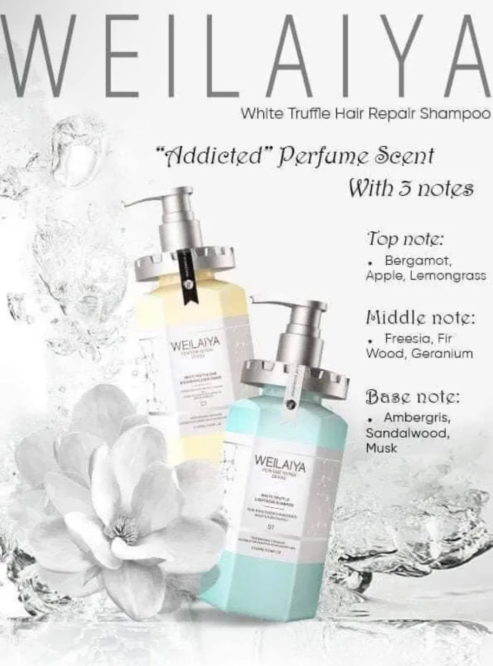 Weilaiya Luxury spa packaging display—premium at-home care.