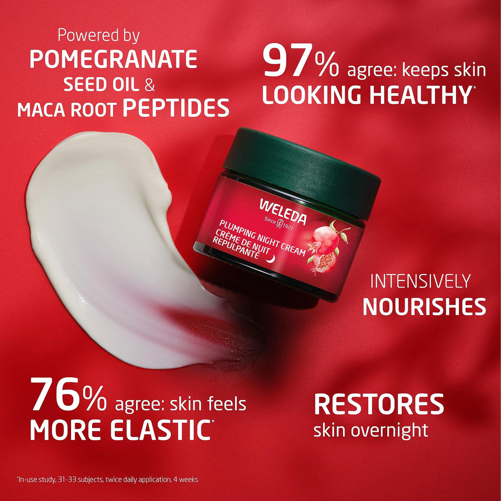 Weleda Maca Root Peptides label illustrates peptide-level support for skin resilience.