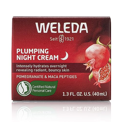 Weleda Night Cream texture swatch illustrating creamy slip for nourished skin.