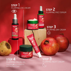 Weleda Overnight hydration concept with the cream on skin.