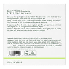 Well People Bio Powder Foundation talc-free formula for smooth, breathable wear.