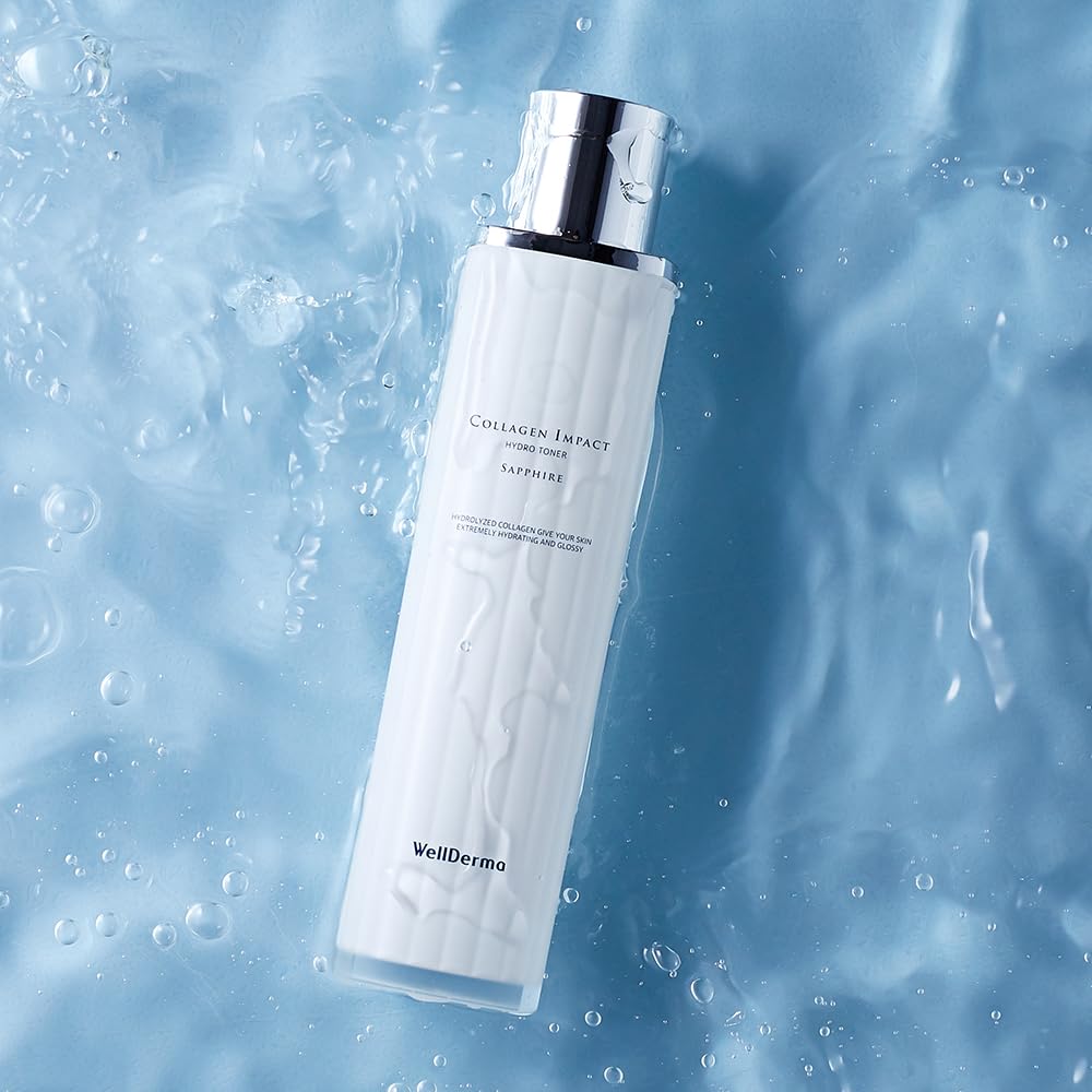 WellDerma Sapphire Toner hydration layering with glycerin and HA