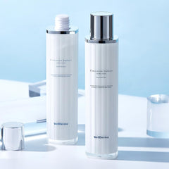 WellDerma Sapphire Toner application highlights Niacinamide glow
