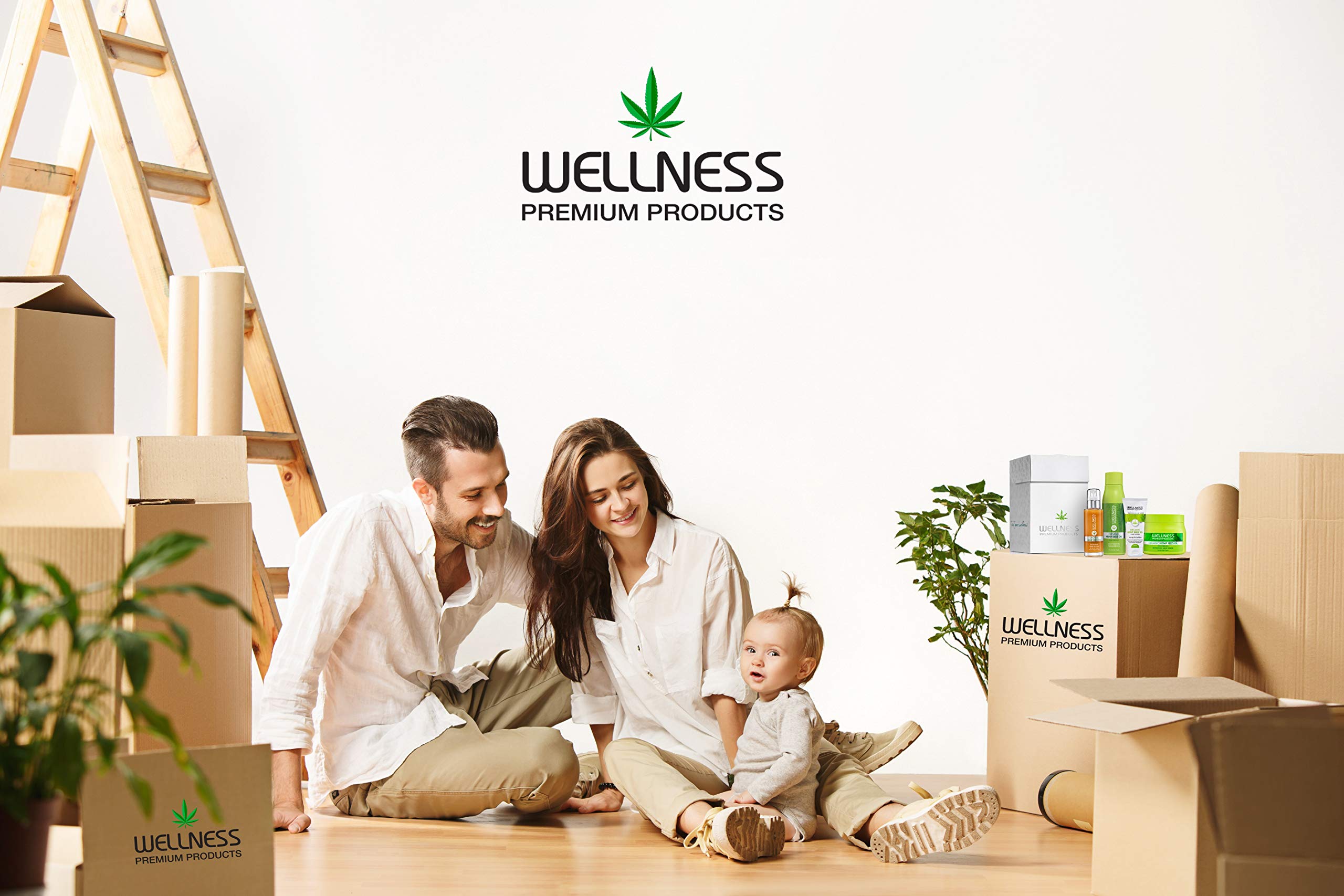 Wellness Premium hair after use appears smoother and shinier.