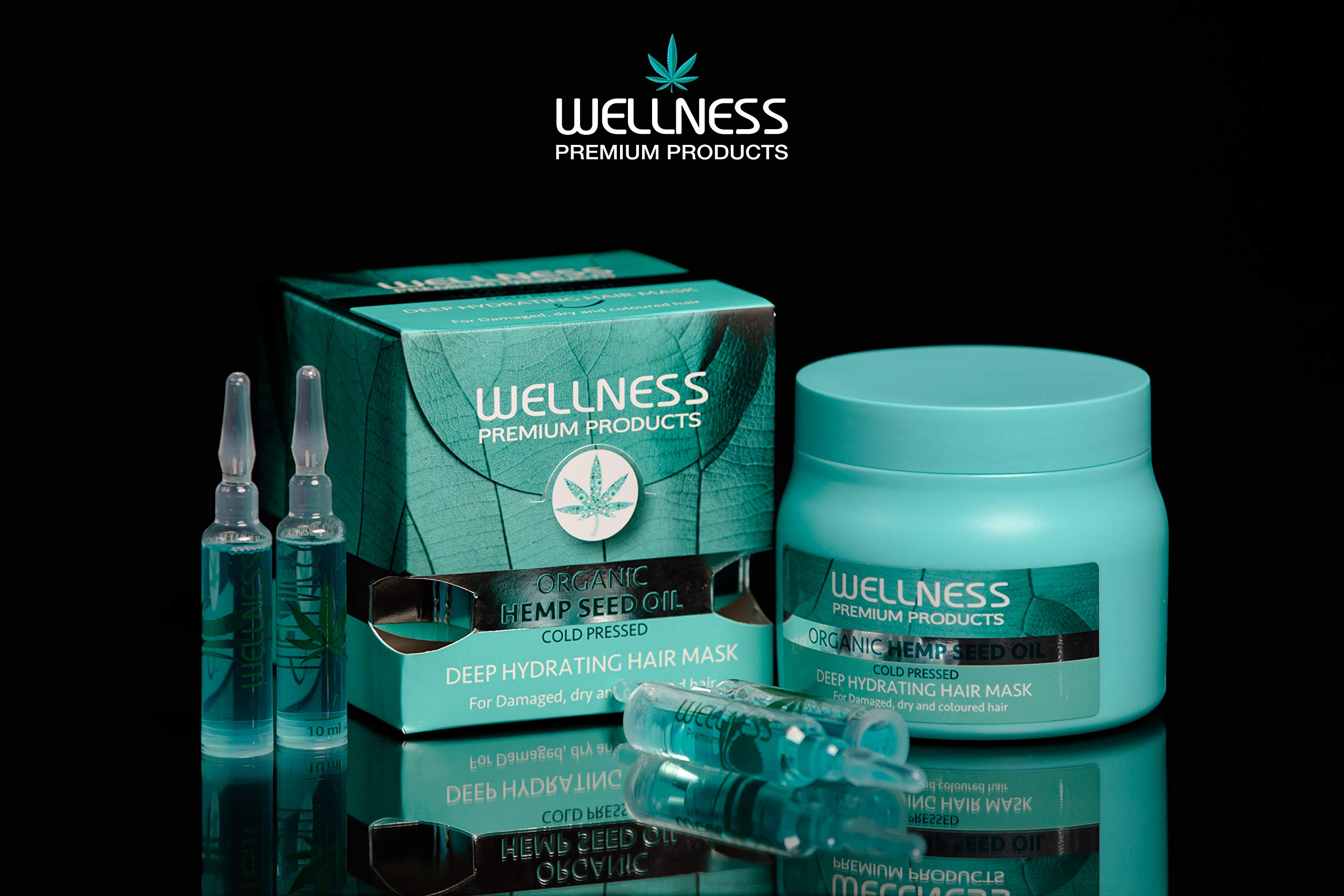 Wellness Premium keratin-enriched formula suggests stronger, more manageable hair.