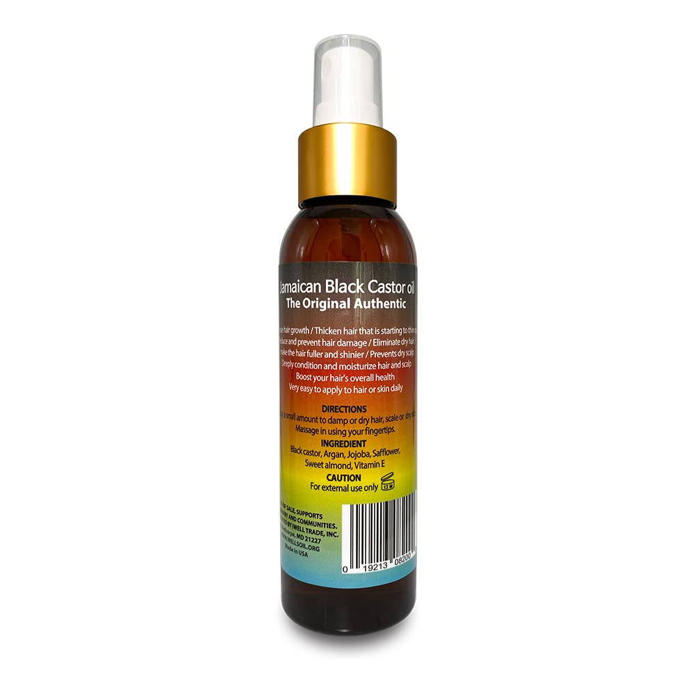Top view of Well's Oil spray bottle ready for daily hydration.