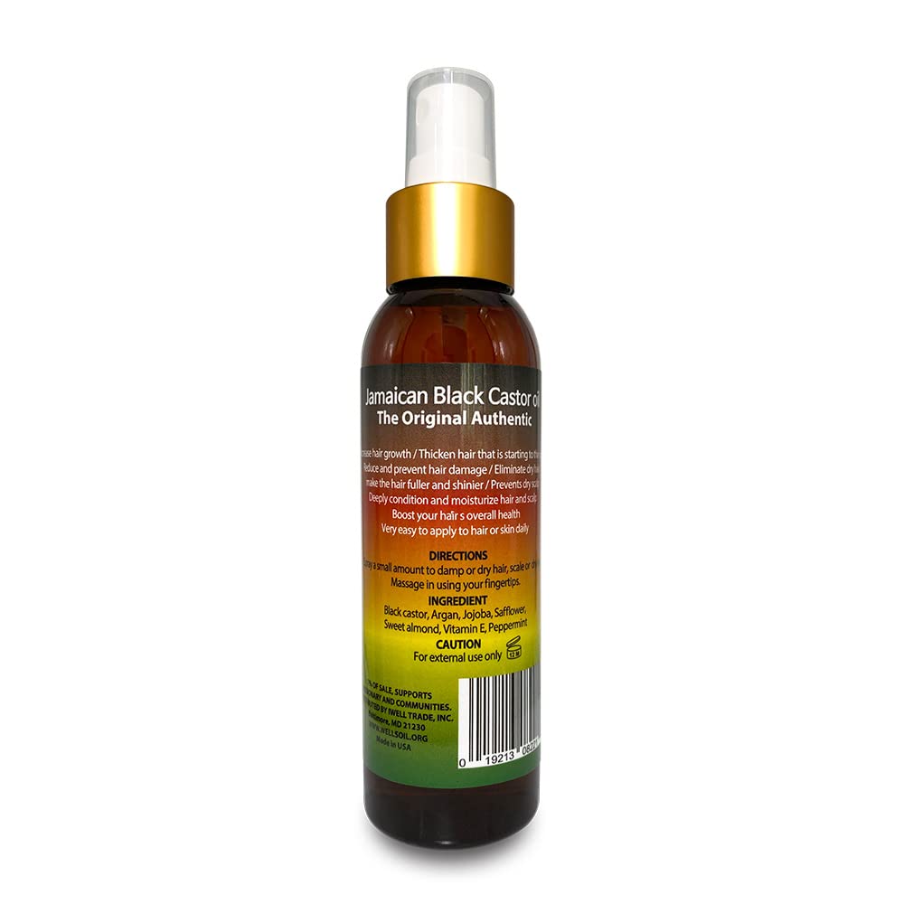 Well's Oil Peppermint Leave-in Detangler Spray on hair care routine.