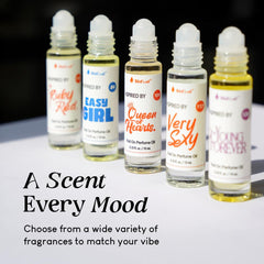 Well's Oil Sweet Paris H roll-on application demonstrates precise, spill-free use
