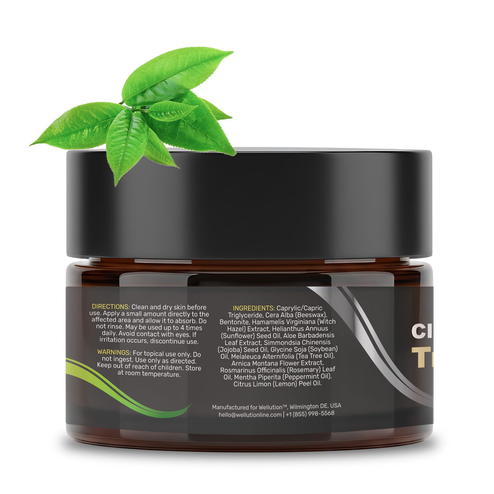 WELLUTION bentonite clay blemish purifying boost for clearer skin