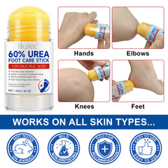 Weluno urea cream stick lightweight non-greasy formula.