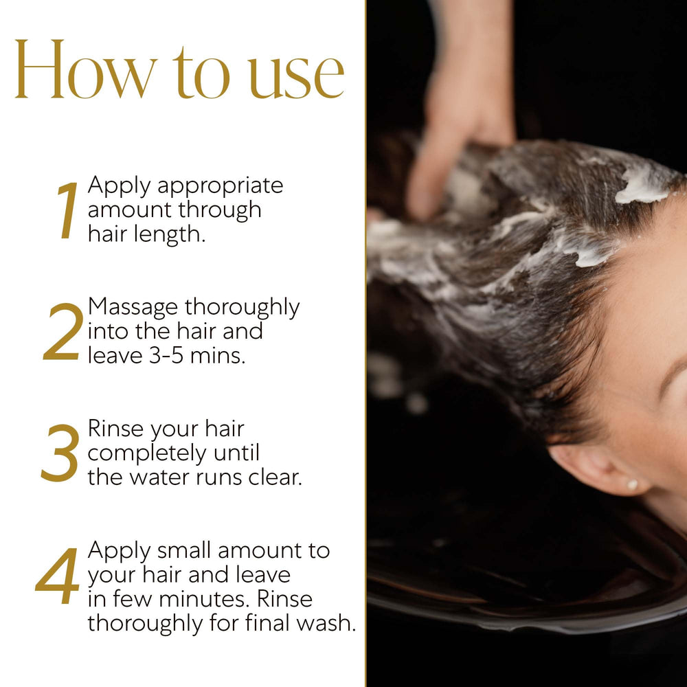 Rinsed hair after WEN conditioning showing added bounce and shine