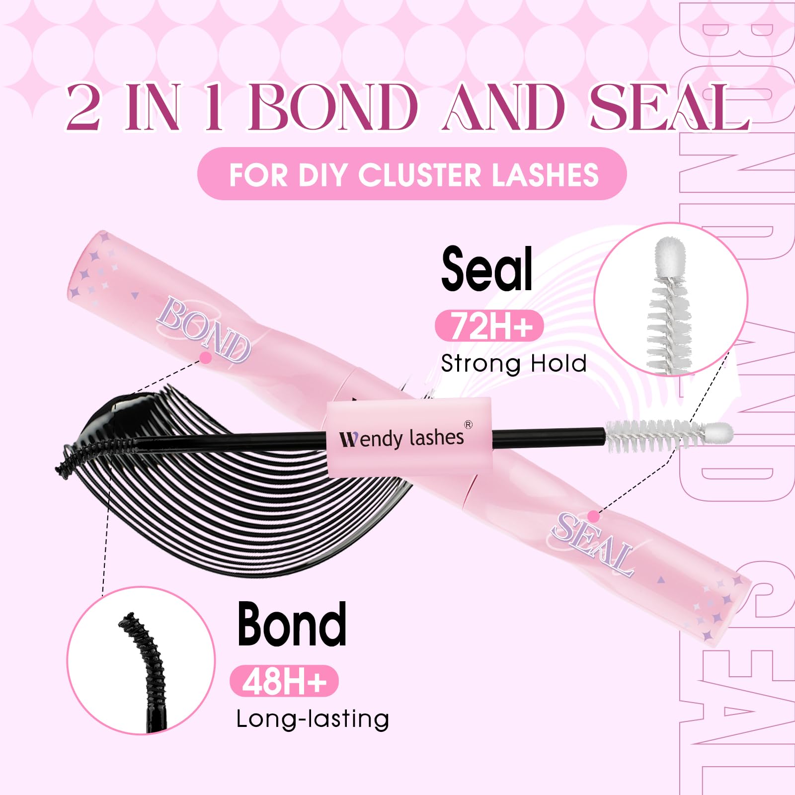 Wendy Lashes D Curl clusters for an eye-opening lift