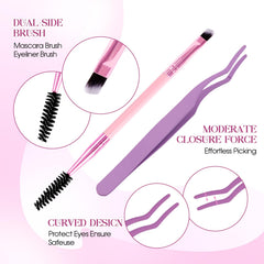 Wendy Lashes feather-soft fiber clusters for natural movement