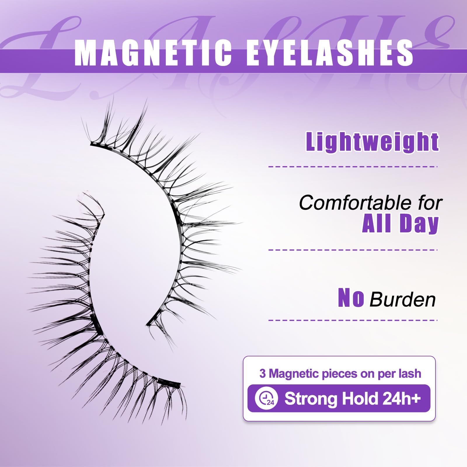 Wendy Lashes feather-light lashes feel nearly invisible.