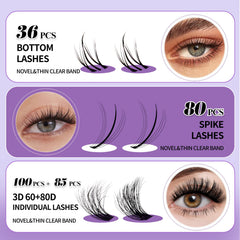 Wendy Lashes fluffy wispy lashes with soft tips blend naturally