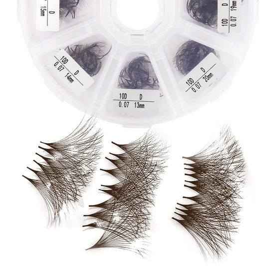 Wendy Lashes premade fans 500pcs set, precise volume for speed.