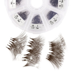 Wendy Lashes premade fans 500pcs set, precise volume for speed.