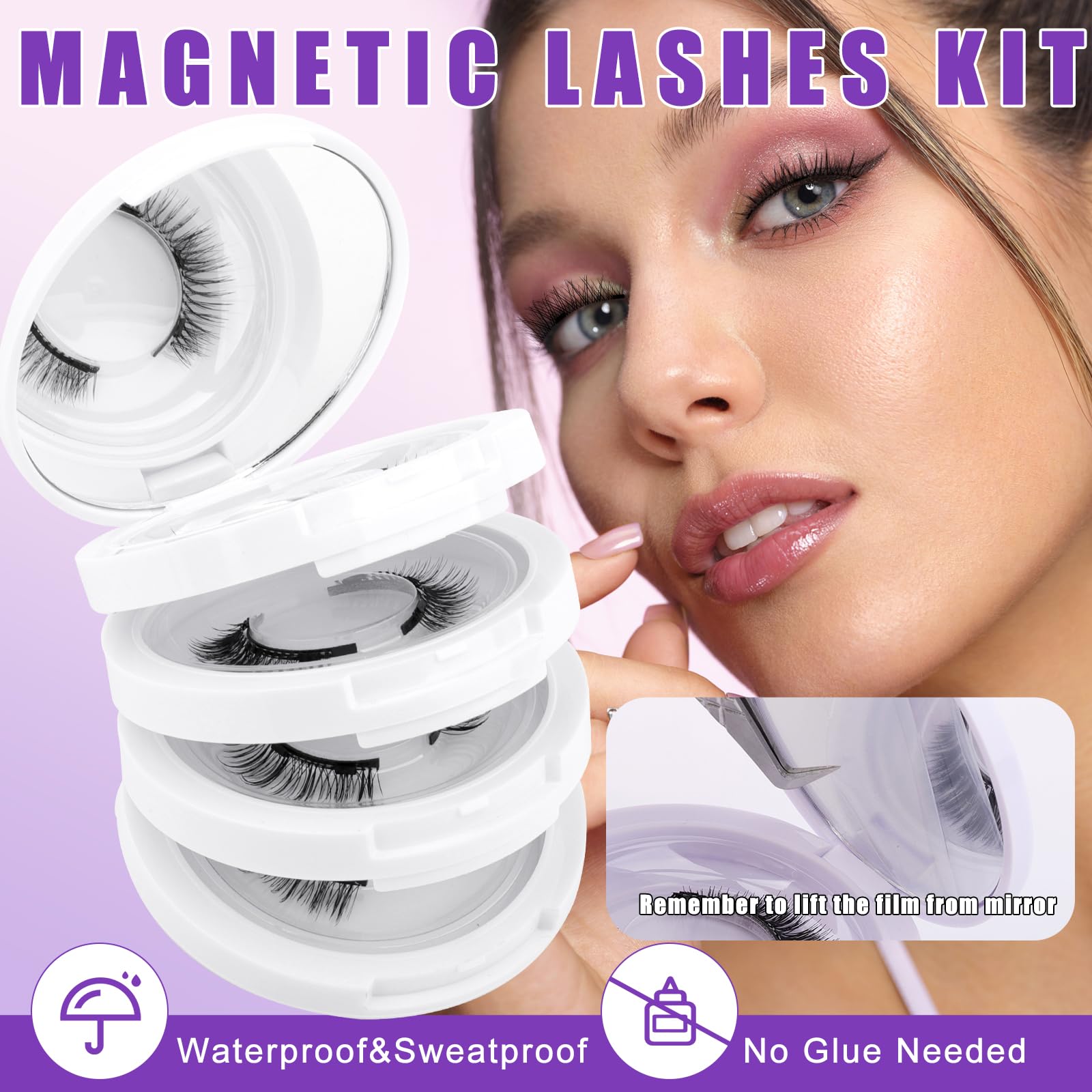 Wendy Lashes reusable design reduces waste and supports multiple uses.