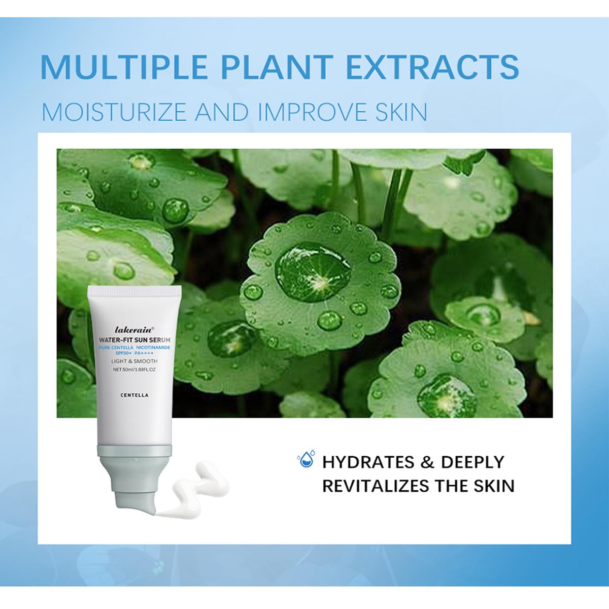 WenFeng water-fit-serum delivers lasting hydration for daily wear