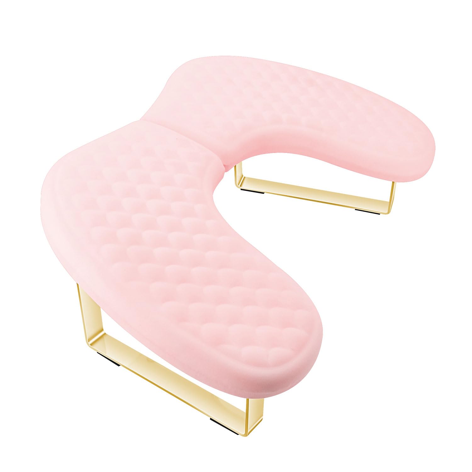 Wenxintek hand rest with soft memory foam offers comfortable support during manicures.