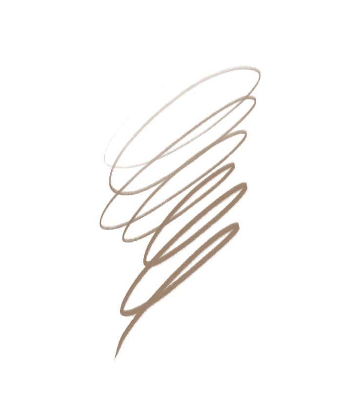 Close-up of the Bonne Brow Defining Pencil tip and built-in spoolie for blending