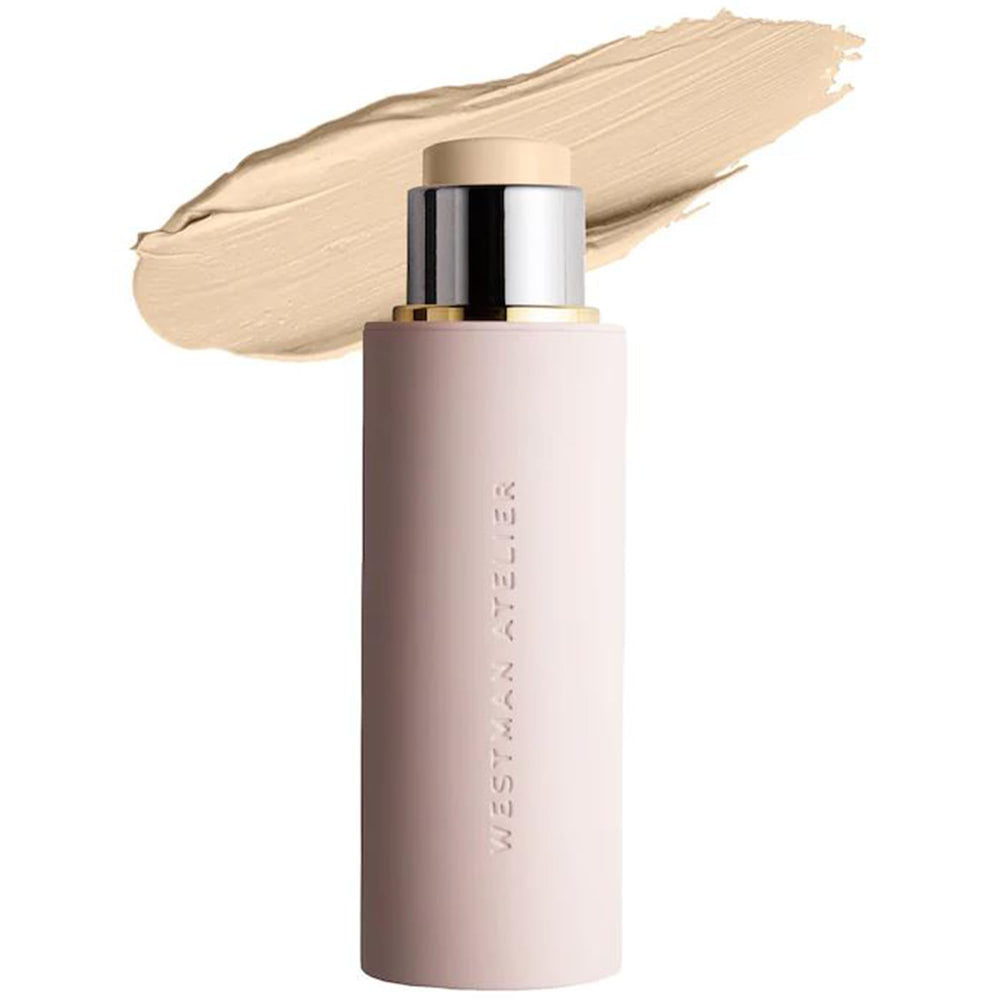 WESTMAN ATELIER Vital Skin Foundation Stick Atelier I in action for natural coverage.