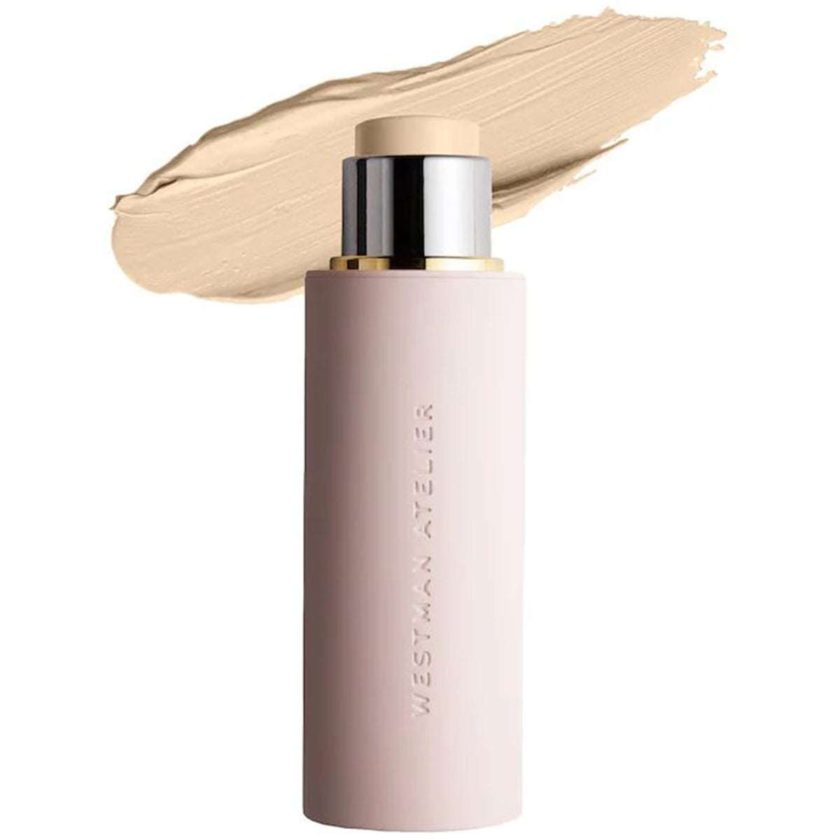 WESTMAN ATELIER Vital Skin Foundation Stick Atelier I in action for natural coverage.