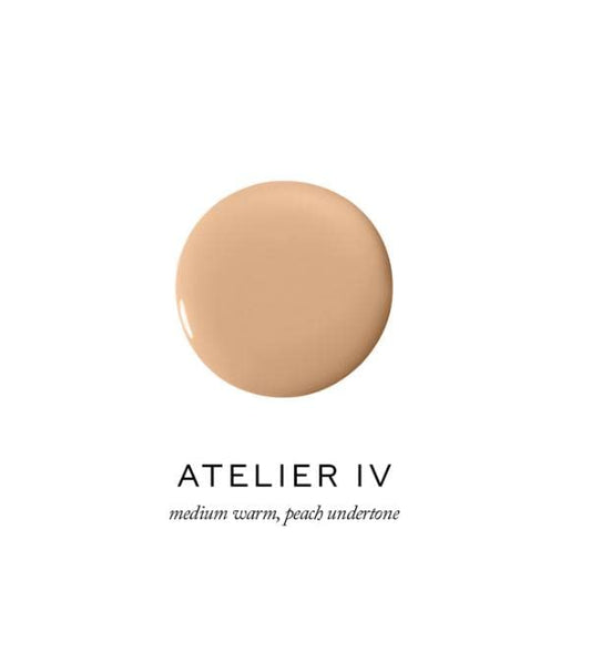 Westman Atelier Complexion Drops applied on skin to balance tone and glow.