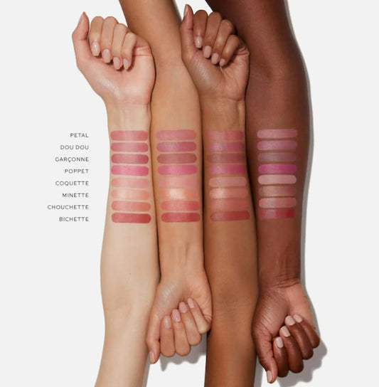 Westman Atelier Dou Dou blush blends smoothly for a hydrated, radiant glow.