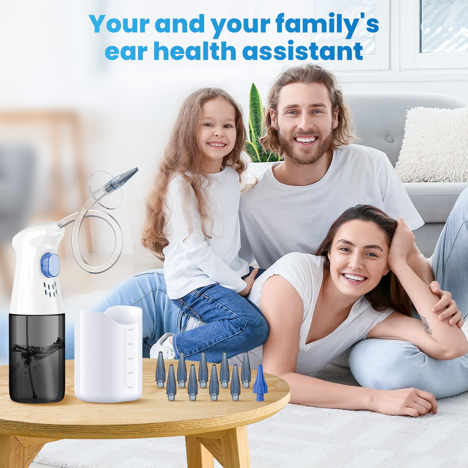 WEUANY complete-at-home-ear-cleaning-system enables thorough cleansing