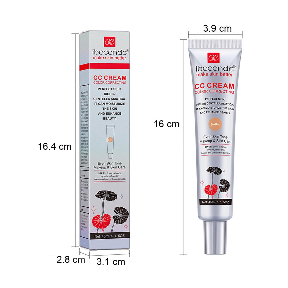 Packaging display of WFWJ Color Correcting CC Cream for travel and on-the-go use