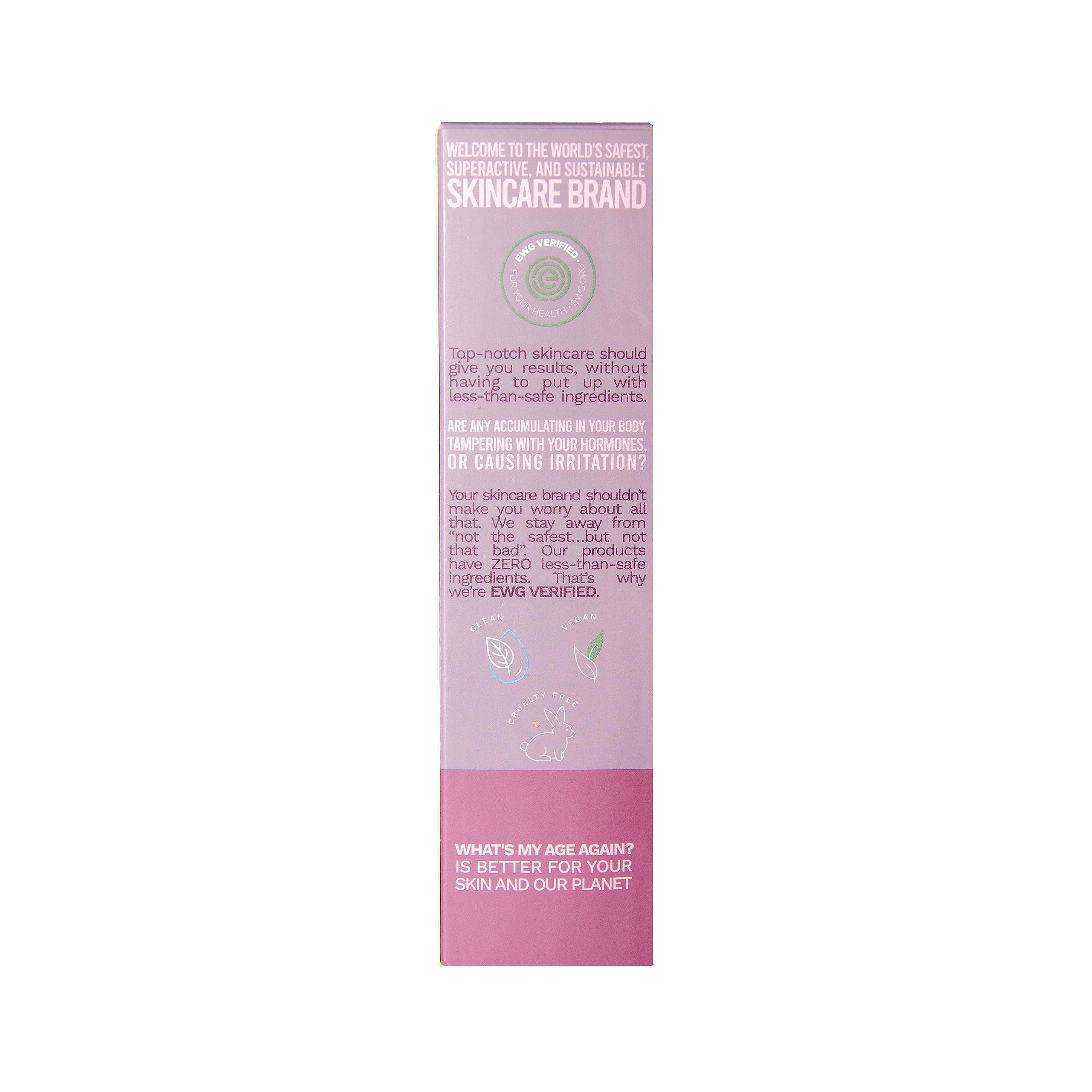 Vitamin B5 detail conveys soothing hydration.