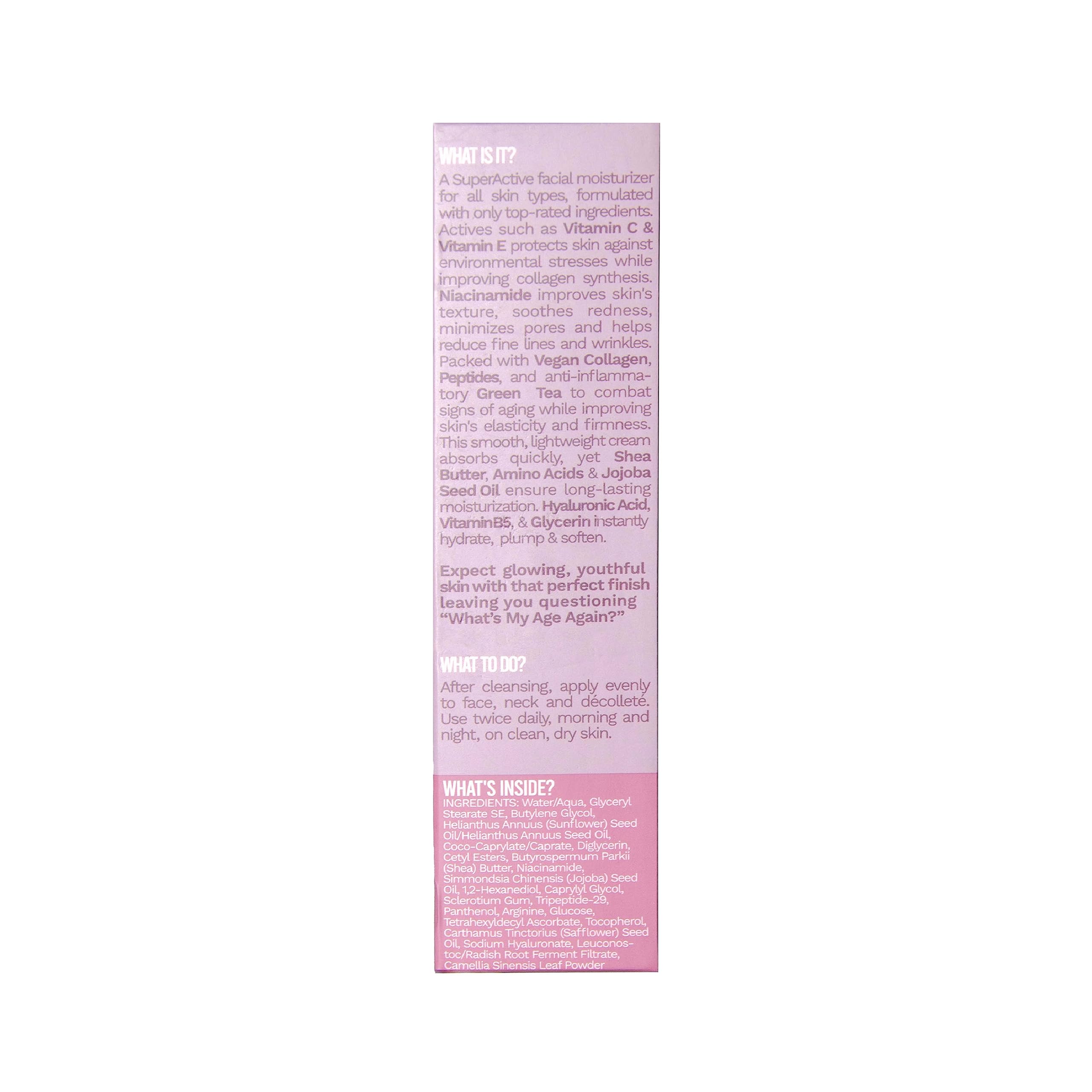 Product in use during daily morning and night routine.