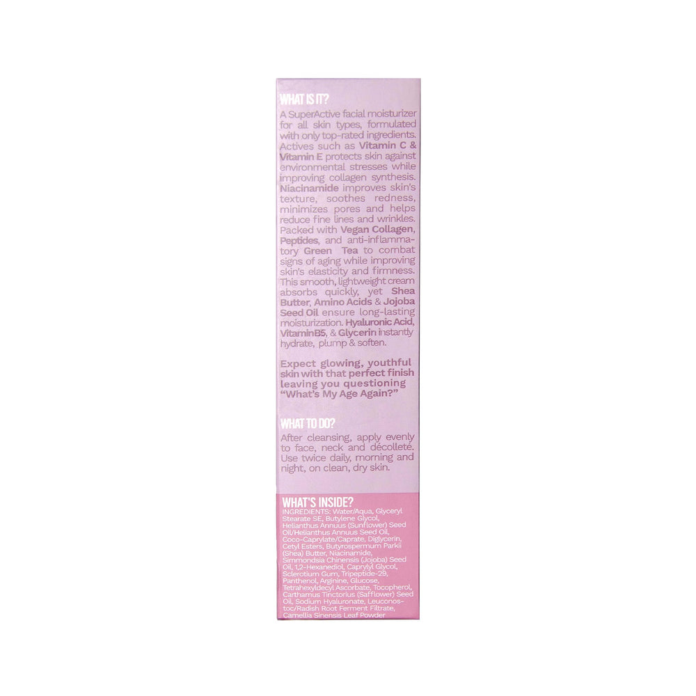 Product in use during daily morning and night routine.