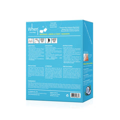 When Radiance bio-cellulose mask sheet close-up texture for hydration