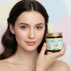 Whipped Honey Tallow Balm texture and application shows easy daily use