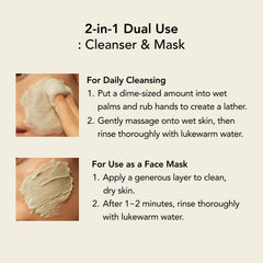 Whipped Semo Face Wash Hyaluronic Acid delivers lasting hydration for plump skin.