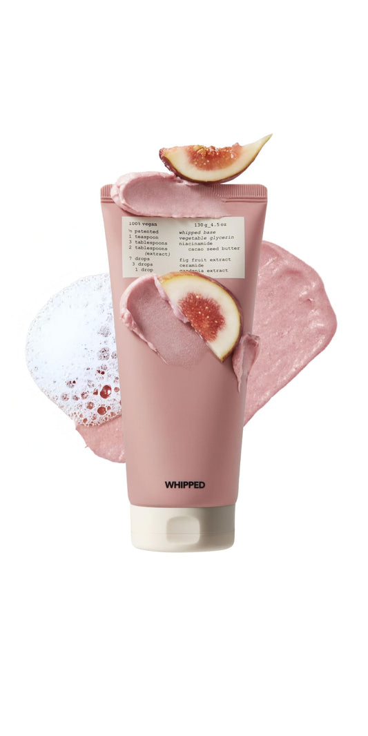 Whipped Semo Face Wash lathers on wet skin for a gentle cleanse and refreshed feel.