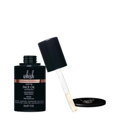 Whish packaging closeup emphasizes clean design and travel size