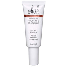 Whish Nourishing Dew Mask jar close-up highlighting rich hydration