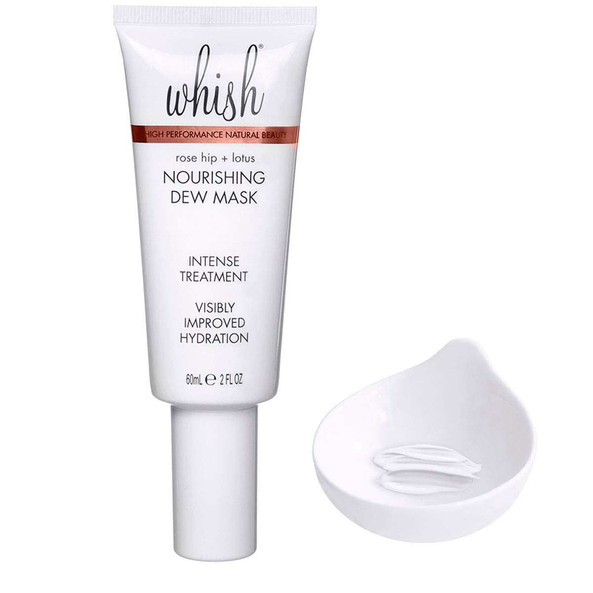 Whish Nourishing Dew Mask proudly made in the USA for clean skincare