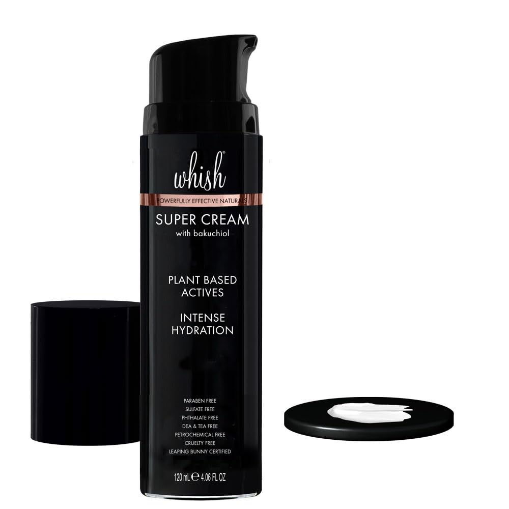 Whish Bakuchiol cream in bathroom setting for daily skincare