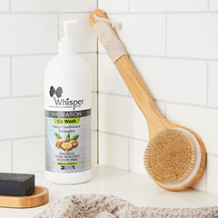 Whisper Whip sulfate-free formula preserves natural moisture and scalp comfort.
