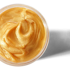 White Naturals 24K Gold Mask during routine showing pore cleansing and glow