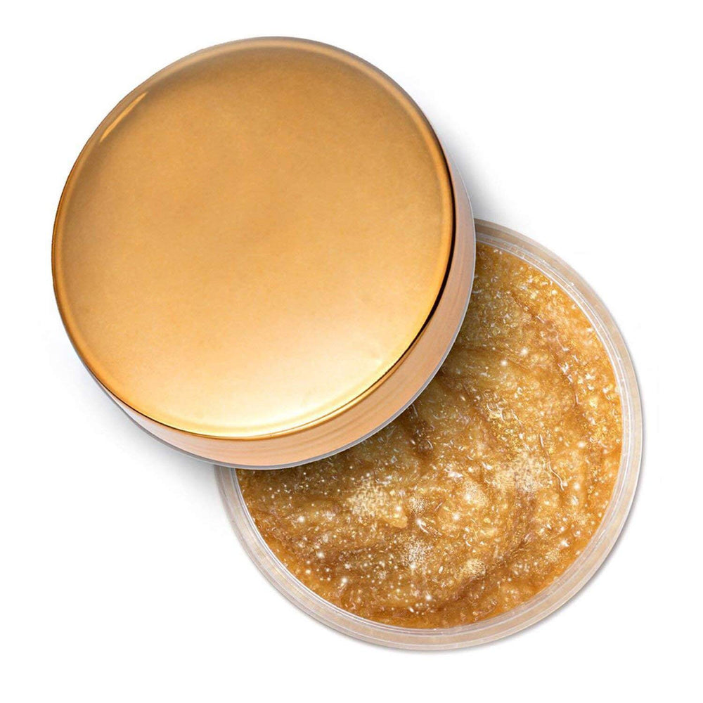 White Naturals 24K Gold Scrub spa-like at-home treatment.