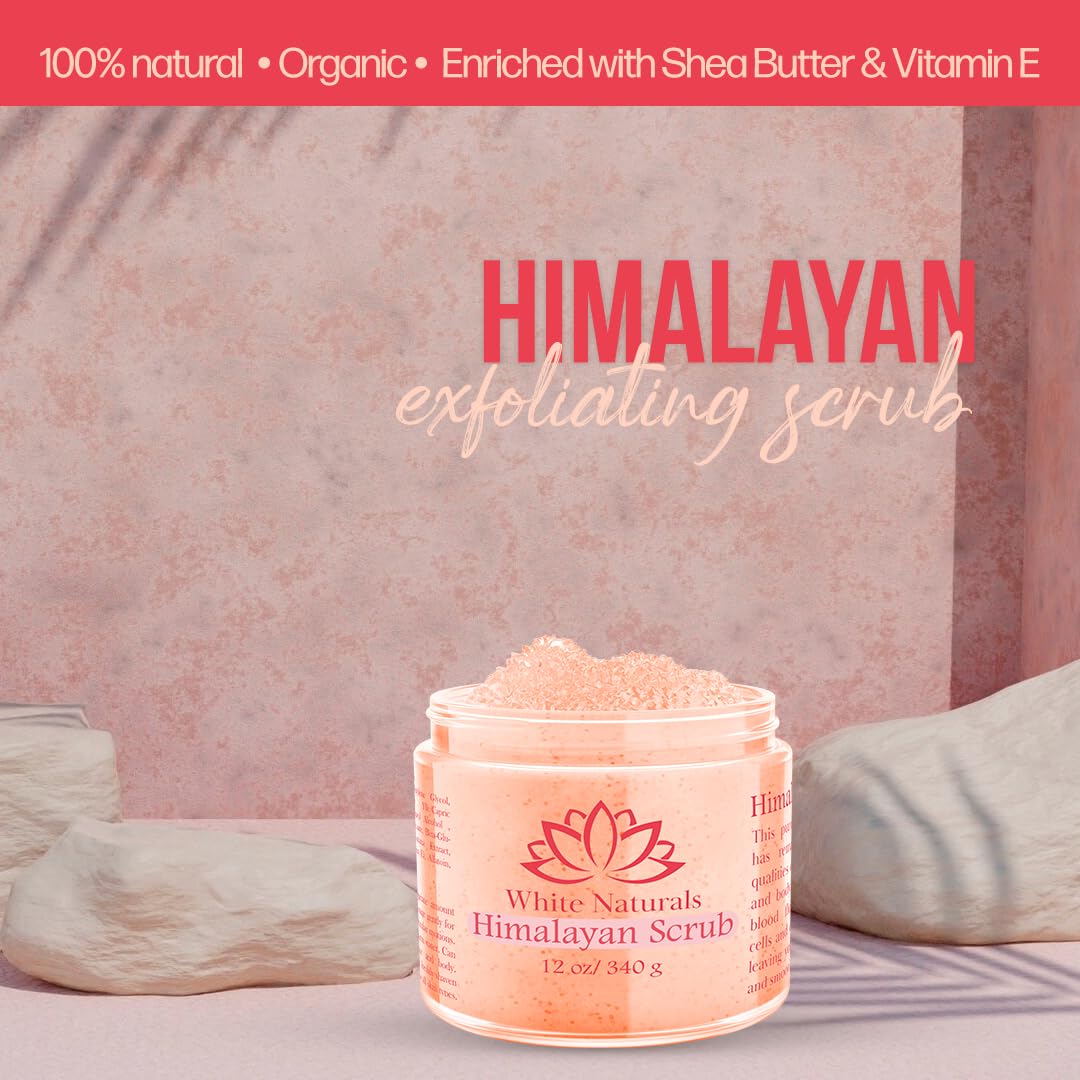 Rinse-off with warm water reveals smoother skin and a soft glow, White Naturals